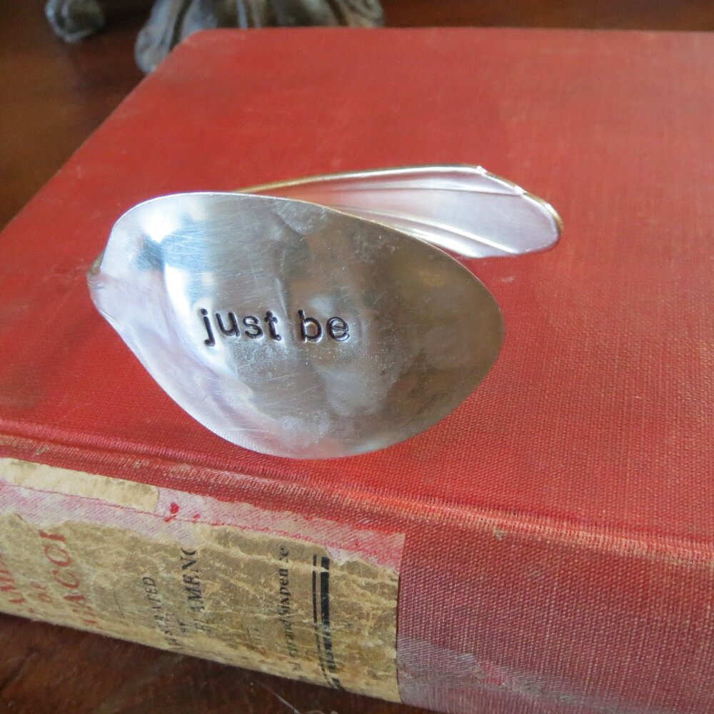 Cuff, Bracelet, Handmade, Handcrafted Silverplate Customized Spoon Bracelet